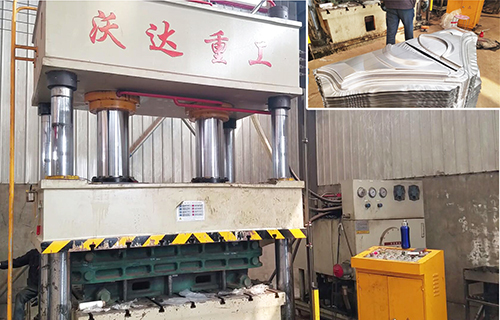 500噸電動三輪(lún)車擋風闆沖壓(yā)成型液壓機視(shì)頻