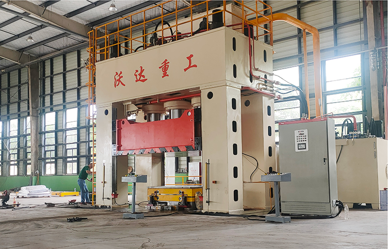 3000噸smc衛浴櫃門(men)闆模壓成型液(yè)壓機