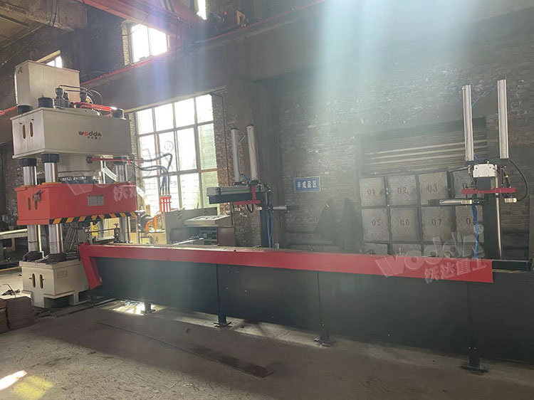 630噸錨杆托盤生産線客戶現場 630噸錨杆托盤生産線客戶現場