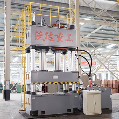 九腳托盤(pan)熱壓成型液(ye)壓機_800噸四柱(zhù)液壓機